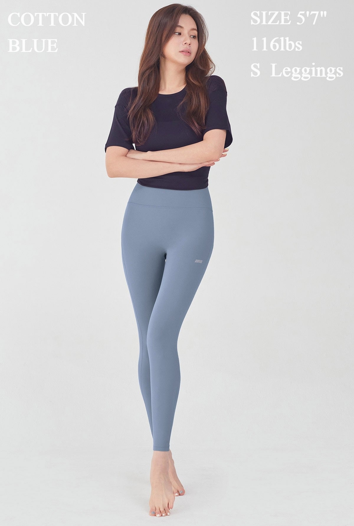 Korean Leggings Air Dry High UP&UP 3D Leggings – It’s okay to be short