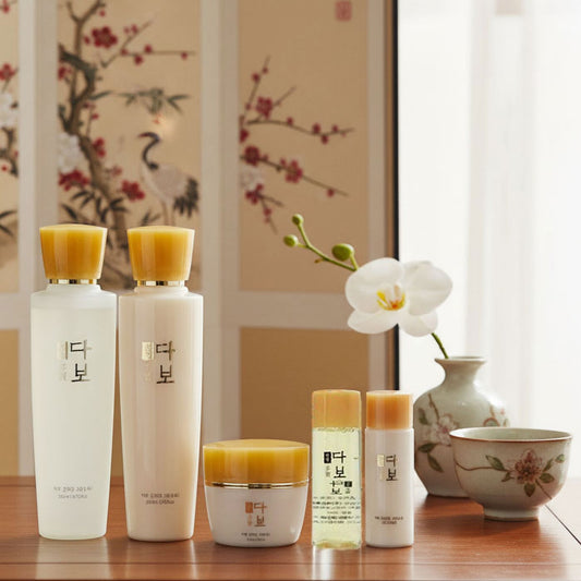Traditional Korean Herbal Skincare set. Korean Skincare Hanbang