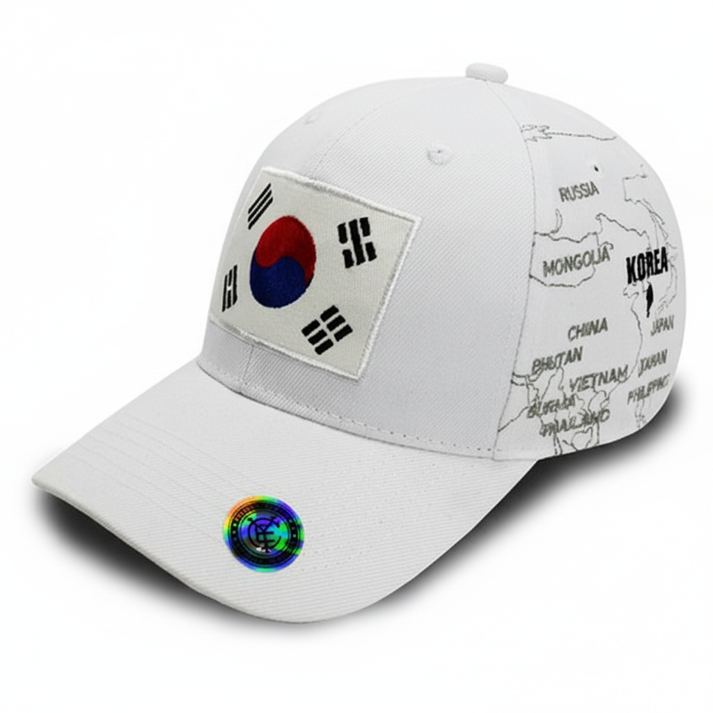 Korean Hat Embroidered Korean Cap - Korea Baseball Cap. Korean golf Cap