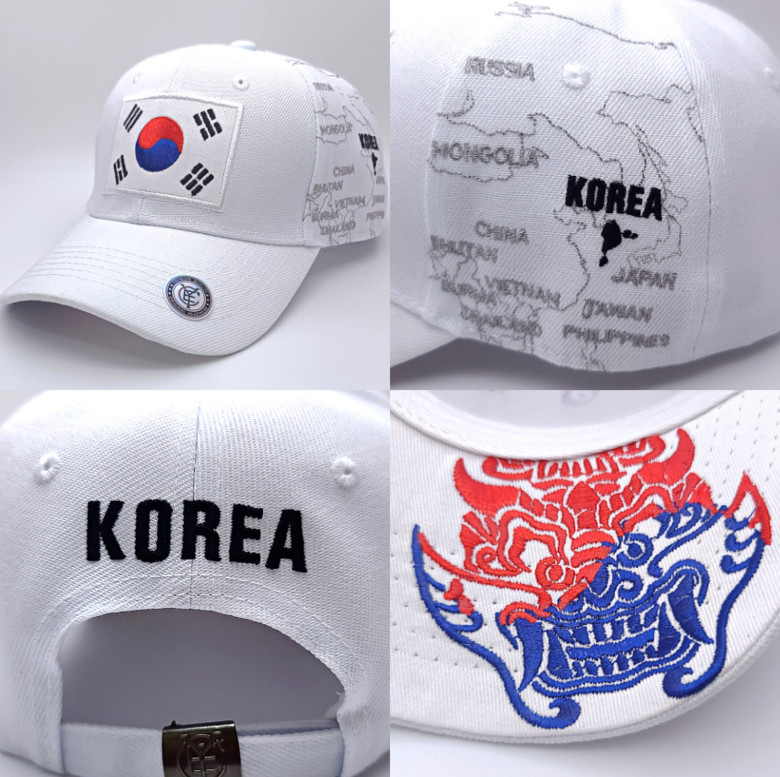 Korean Hat Embroidered Korean Cap - Korea Baseball Cap. Korean golf Cap