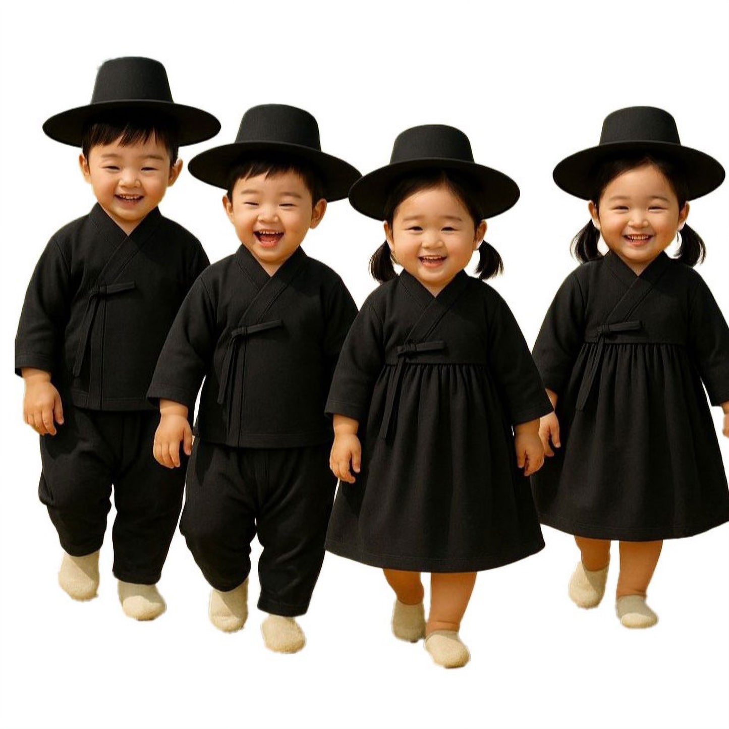 Saja boys Jacket Hanbok. Kpop Demon Hunters Hanbok Babies