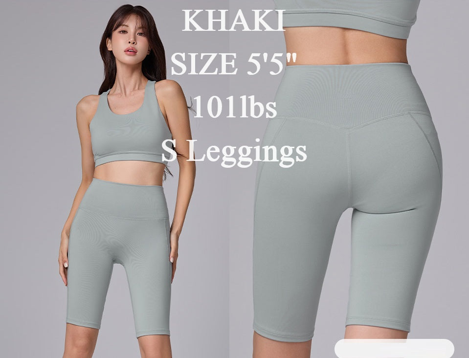 Korean Leggings up&up mid-calf 3D sculpted leggings