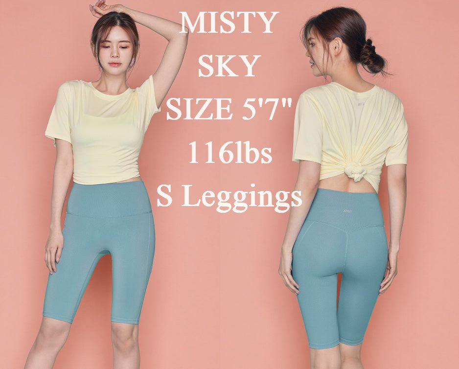Korean Leggings up&up mid-calf 3D sculpted leggings