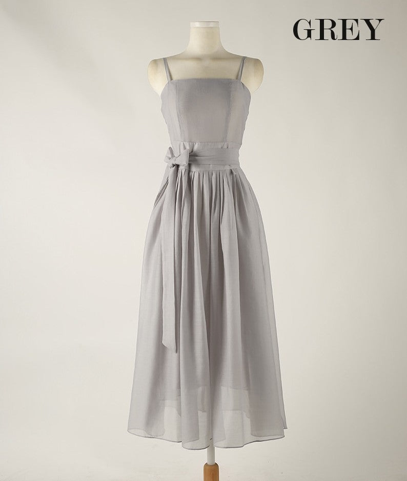 Korean Modern Hanbok Dress Water spray organza