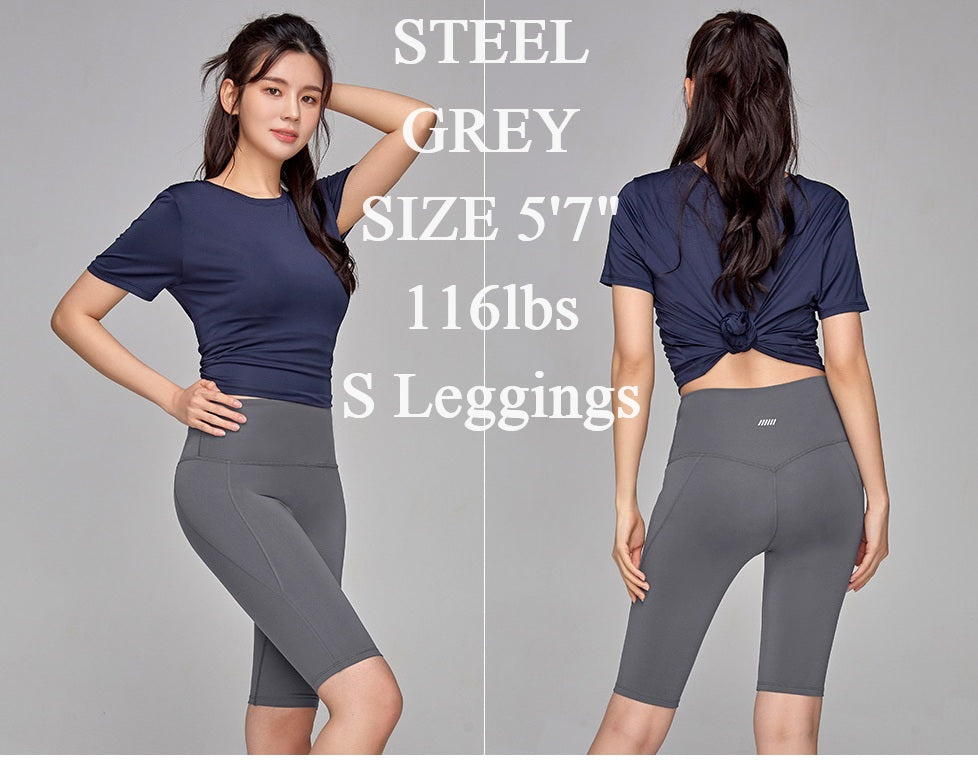 Korean Leggings up&up mid-calf 3D sculpted leggings