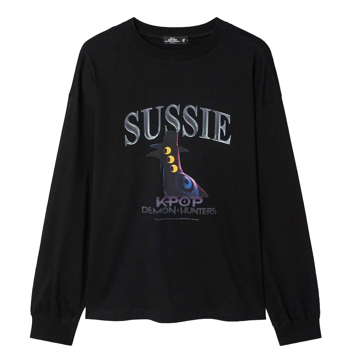 Kpop Demono Hunters Graphic Long Sleeve T-Shirt