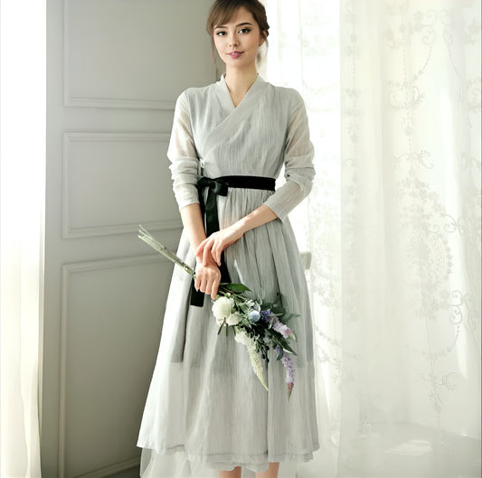 Korean Hanbok Modern Vintage Dress