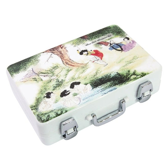 Traditional Korean Nail clippers set. Korean painting