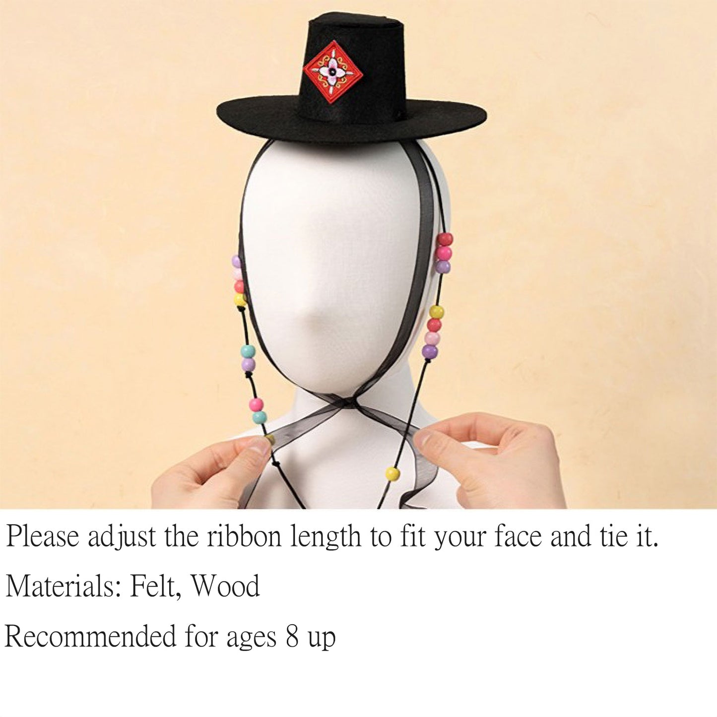 DIY Saja Boys hat(gat) Kids. Korean traditional Korean hat