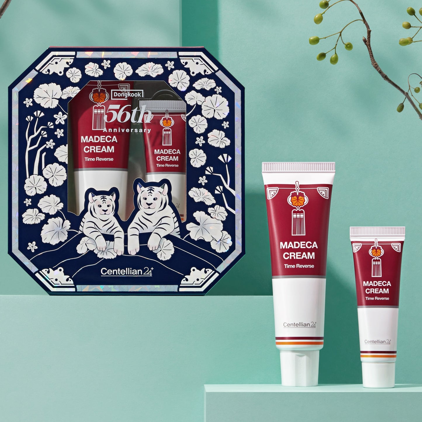 Limited Edition Set. CENTELLIAN 24 Madeca Cream Time Reverse. Korean Skin Care Centella Asiatica