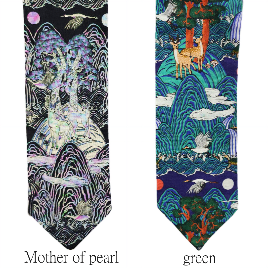 Korean Traditional Hair Ties Ribbons Scarf Handcrafted