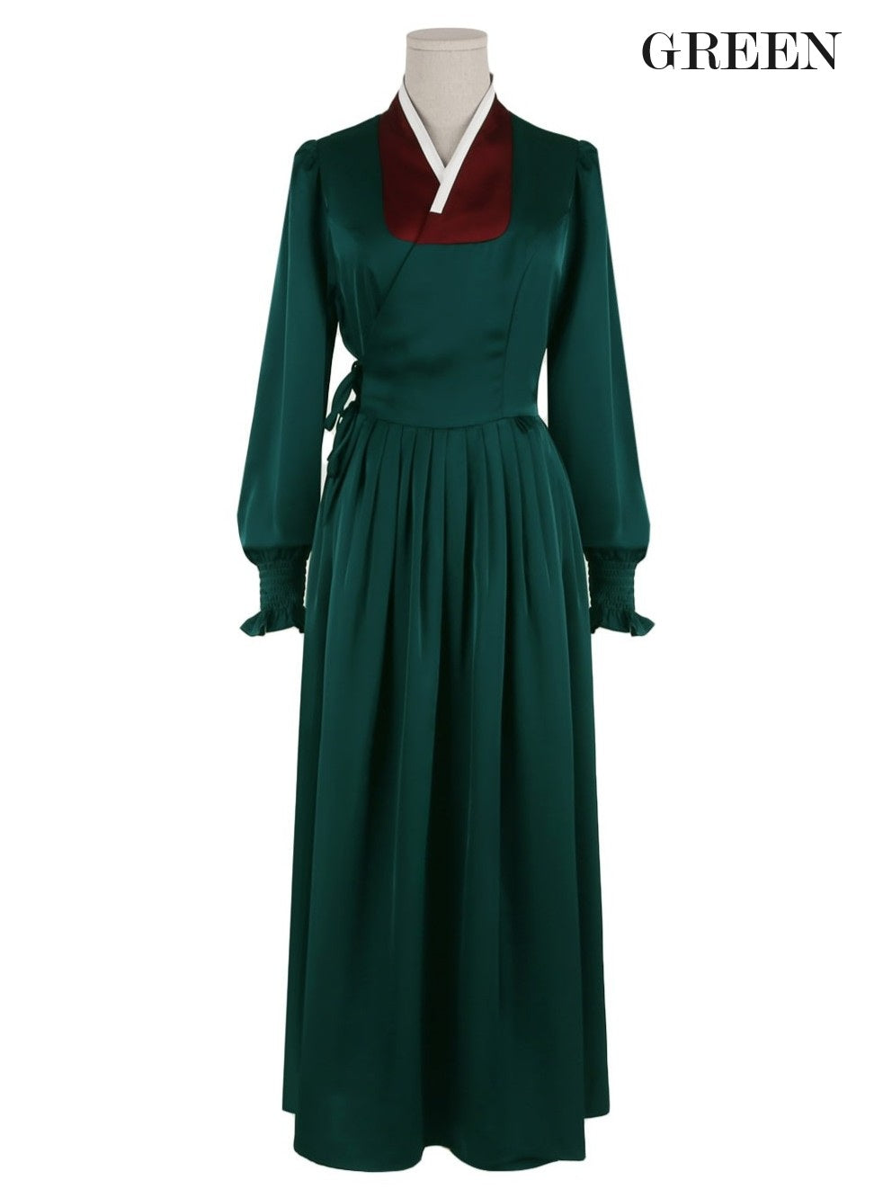 Korean Modern Hanbok Dress Shimmering ripples
