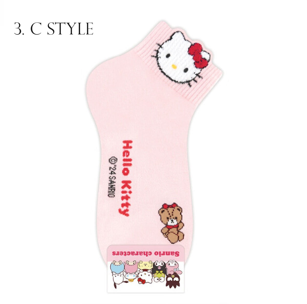 30pairs Hello Kitty Socks. K-Culture Korean Socks.