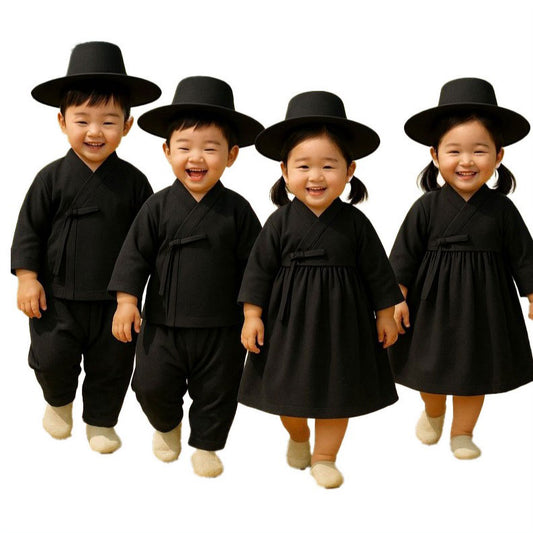 Saja boys Jacket Hanbok. Kpop Demon Hunters Hanbok Babies