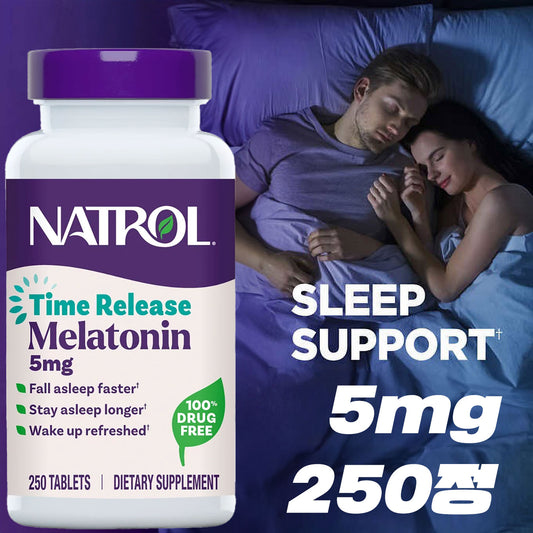 나트롤 멜라토닌 250정 수면영양제