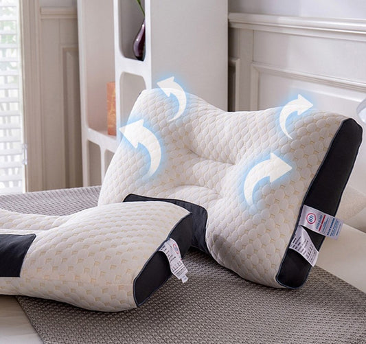 Korean Cervical Neck Pillow: Orthopedic Memory Foam