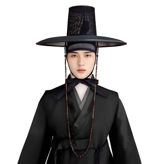 Saja Boys hat. Kpop Demon Hunters hat. traditional Korean hat. Korean gat